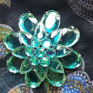 Large Floral Brooch